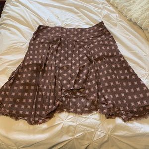 Free People Mini Bandana Skirt